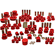 11.18102R Master Bushing Kit - Red, Polyurethane, Direct Fit, Kit
