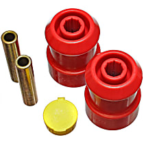 15.3119R Axle Pivot Bushing - Red, Polyurethane, Direct Fit