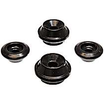 Strut Mount Bushing, Black, Polyurethane, Kit - Rear