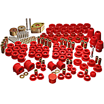 2.18108R Master Bushing Kit - Red, Polyurethane, Direct Fit