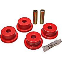 3.1104R Differential Carrier Bushing - Red, Polyurethane, Direct Fit