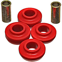 3.1107R Transfer Case Mount - Red, Polyurethane, Direct Fit