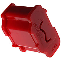 3.1112R Torque Rod Bushing - Red, Polyurethane, Direct Fit