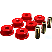 3.1153R Differential Carrier Bushing - Red, Polyurethane, Direct Fit