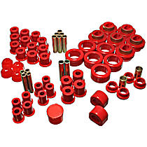 3.18102R Master Bushing Kit - Red, Polyurethane, Direct Fit, Kit