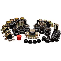 Master Bushing Kit - Black, Polyurethane, Direct Fit, Kit