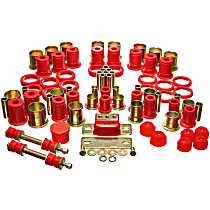 3.18111R Master Bushing Kit - Red, Polyurethane, Direct Fit, Kit