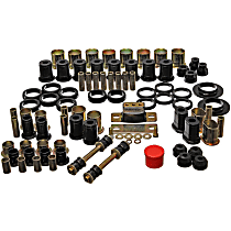 3.18112G Master Bushing Kit - Black, Polyurethane, Direct Fit, Kit