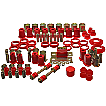 3.18112R Master Bushing Kit - Red, Polyurethane, Direct Fit, Kit