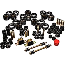 3.18125G Master Bushing Kit - Black, Polyurethane, Direct Fit, Kit
