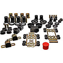 Master Bushing Kit - Black, Polyurethane, Direct Fit, Kit