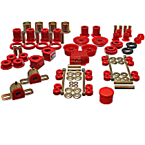 3.18130R Master Bushing Kit - Red, Polyurethane, Direct Fit, Kit