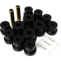 3.2103G Leaf Spring Bushing - Black, Polyurethane, Direct Fit, 2-spring-and-shackle set
