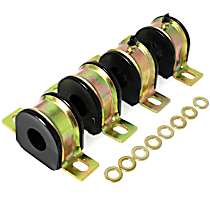 Front, Driver and Passenger Side Sway Bar Bushing, Bar Diameter 1 1/16 in., Set of 2