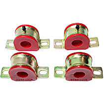 Front, Driver and Passenger Side Sway Bar Bushing, Bar Diameter 1 1/16 in., Set of 2