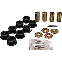 3.7102G Strut Rod Bushing - Black, Polyurethane, Direct Fit, 2-arm set