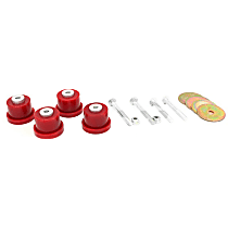 4.1139R Differential Carrier Bushing - Red, Polyurethane, Direct Fit