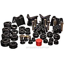 4.18107G Master Bushing Kit - Black, Polyurethane, Direct Fit, Kit