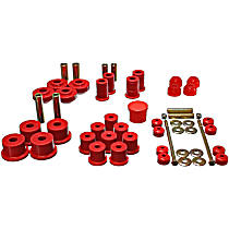 4.18111R Master Bushing Kit - Red, Polyurethane, Direct Fit, Kit