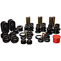 Master Bushing Kit - Black, Polyurethane, Direct Fit, Kit