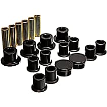 Leaf Spring Bushing - Black, Direct Fit