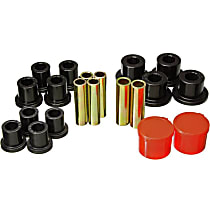 4.2156G Leaf Spring Plate Bushing - Black, Polyurethane, Direct Fit