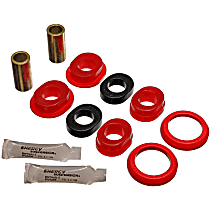 4.3124R Axle Pivot Bushing - Red, Polyurethane, Direct Fit