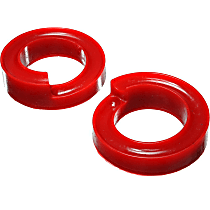 4.6111R Coil Spring Insulator - Red, Polyurethane, Direct Fit