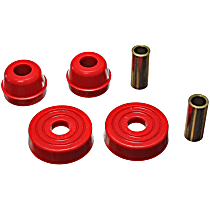 4.7114R Strut Mount Bushing - Red, Polyurethane, Direct Fit, Kit