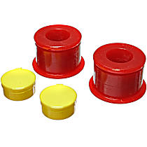 Trailing Arm Bushing - Red, Polyurethane, Direct Fit, Set of 2