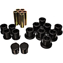 Leaf Spring Bushing - Black, Direct Fit