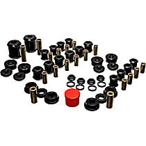 Master Bushing Kit - Black, Polyurethane, Direct Fit, Kit