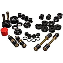 Master Bushing Kit - Black, Polyurethane, Direct Fit, Kit