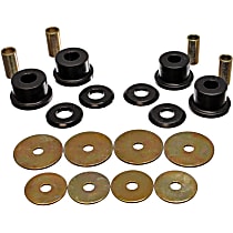 Subframe Bushing - Black, Polyurethane, Direct Fit, Kit