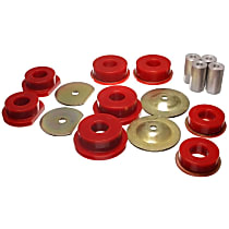 5.4114R Subframe Bushing - Red, Polyurethane, Direct Fit, Kit