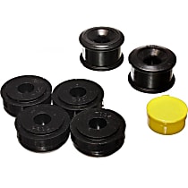 5.7112G Trailing Arm Bushing - Black, Polyurethane, Direct Fit, Set of 6