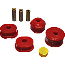 8.1104R Motor and Transmission Mount Bushing - Red, Polyurethane, Direct Fit