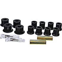 8.2103G Leaf Spring Bushing - Black, Polyurethane, Direct Fit, 2-spring-and-shackle set