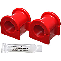 8.5135R Sway Bar Bushing - Red, Polyurethane, Greasable, Direct Fit, Set of 2