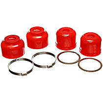 9.13136R Ball Joint Boot - Red, Polyurethane, Direct Fit