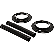 Coil Spring Insulator - Black, Polyurethane, Direct Fit, Set of 4