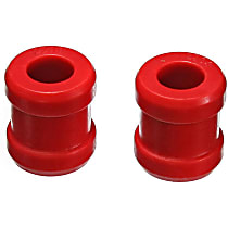9.8111R Shock Bushing - Red, Polyurethane, 1-Piece, Universal, Set of 2