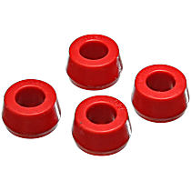 Shock Bushing - Red, Polyurethane, 2-Piece, Universal, Set of 2