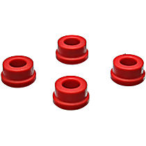 9.8147R Shock Bushing - Red, Polyurethane, 2-Piece, Universal, Set of 2