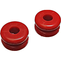 9.9005R Bump Stop - Red, Polyurethane, Universal, Set of 2