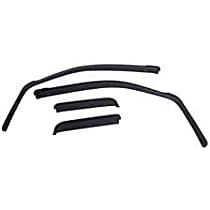575251 Front and Rear, Driver and Passenger Side Window Visor, Smoke