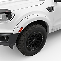 793554-YZ Front and Rear, Driver and Passenger Side Fender Flares, Paint to Match