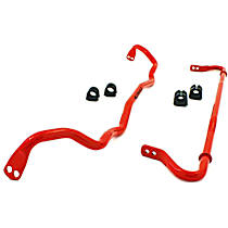 E40-72-015-01-11 Front and Rear Sway Bar Kit, Adjustable, Black