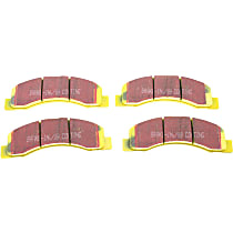 DP41308R Front Yellowstuff Street and Track Aramid Fiber Brake Pad Set