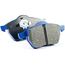 DP51363NDX Front Bluestuff NDX Aramid Fiber Full Race Aramid Fiber Brake Pad Set